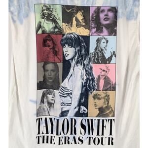 Taylor Swift Eras Tour Medium Sleeveless Tank Top Graphic Tie Dye Concert Shirt